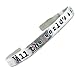 All the World's a Stage - Hand Stamped Aluminum Shakespeare Inspired Bracelet