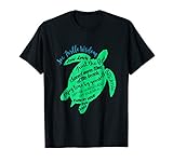Green Sea Turtle Hawaiian Honu Wisdom T-Shirt