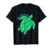 Green Sea Turtle Hawaiian Honu Wisdom T-Shirt