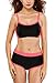 CharmLeaks Women's Two Piece Swimsuit Sport Bra Swimwear Workout Bikini Set