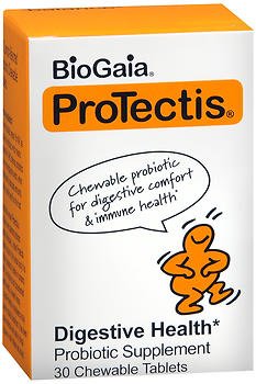 BioGaia ProTectis Chewable Tablets Lemon Flavored - 30 Tablets, Pack of 3 BioGaia ProTectis Chewable Tablets Lemon Flavored - 30 Tablets, Pack of 3