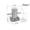 SeaLux-Marine-316-SS-4-Samson-Post-Cross-Bollard-Cleat-Mooring-Bit-with-3-58-Base-Plate