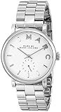 Marc by Marc Jacobs Women's MBM3242 Baker Silver-Tone Stainless Steel Watch with Link Bracelet