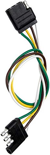 APDTY 97119 4-way Trailer Flat Connector