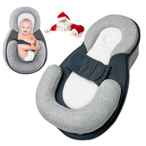 ORWMX Removable Rest Nest Baby Bed Acid Reflux with Strap,Keesley Rest Nest Baby Pillow for Comfortable & Feeding Support