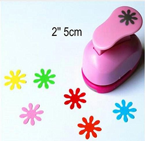 Fascola 2' 5cm punch Chrysanthemum craft punch scrapbooking punches craft perfurador paper furador diy puncher 3178 puncher