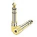 1/4 to 3.5mm adapter, Posugear 6.35mm (1/4 inch) Male to 3.5mm (1/8 inch) Female Gold Plated Stereo Headphone Audio Adapter - 2 Pack