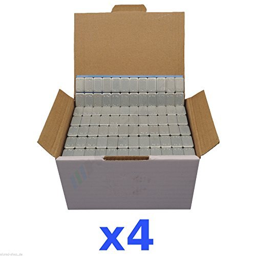 4x 6KG 24KG Auswuchtgewichte 12x5g Klebegewichte Wuchtgewichte 400 Riegel 5gx12