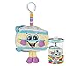 Whiffer Sniffers Birthday Cake Jake Scented Plush Backpack Clip