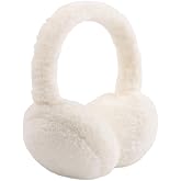 Yuoahcn Toddler Kids Winter Earmuffs Girl Warm Ear Muffs Baby Girls Plush Ear Warmers Cute Ear Covers Headband 3-8Y