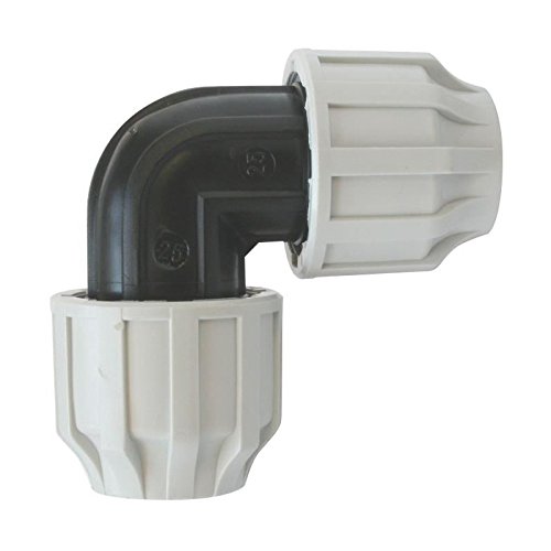 Somatherm 3722-40E Equal Elbow PE 40-Plastic, Grey