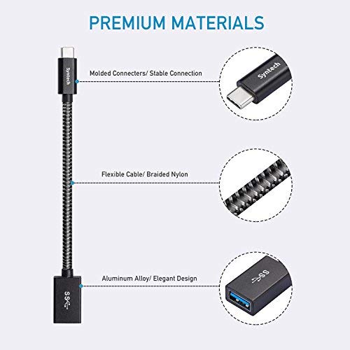 image for Syntech USB C to USB Adapter, (2 Pack) USB-C to USB 3.0 Adapter,USB Ty