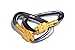 The Best Montem Ultra Sturdy Locking Carabiners x2/5kN/1100 lbs of Force/Perfect for Montem Hammocks/All Camping Hammocks-Made from Light, Strong & Powerful Aircraft Grade Metal