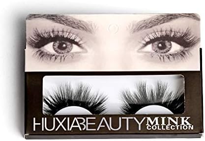 Mink False Eyelashes, Natural False Eyelashes, Dramatic Lashes, Soft Thick Lashes, Resuable, Luxury Makeup, Black, SHIGAKEN