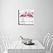 K-Road Flamingo Canvas Wall Art Painting Animal Picture Frame Bathroom Poster Vintage Room Decor 12