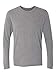 Triblend Long Sleeve Crew Neck Tee by Next Level