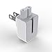AC Power Adapter US Wall Folding Plug Duck Head (2 Pack), SEOYO Charge Adapter US Standard Plug Duck Head for MacBook Pro/MacBook Air/Mac iBook/iPhone/iPod/etc.（White）