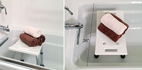 3 Ez2care+Adjustable+Lightweight+Shower+inches