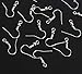 600 Pcs Silver Plated Ball Coil Earring Hooks Fish Hook Earrings/Hoops/Ear Wire for DIY Jewelry Making