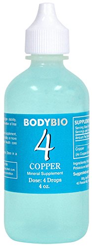 BodyBio - Copper #4 Liquid Mineral, 4oz