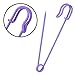 Outus Steel Safety Pins Blanket Pins 4 Inch Extra Large, 5 Colors 10 Pieces