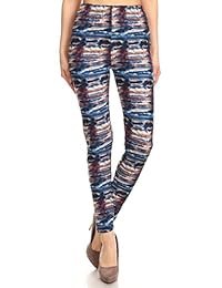 Leggings Depot Leggings Ultra Buttery Soft Print Fashion Batch6 para dama