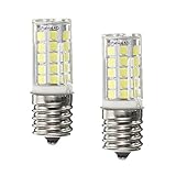 KINGSO E17 5W 450LM 64 3014 SMD Ceramic LED Lights Bulb Lamp, Low Power Consumption, 110V, Pure White, Pack of 2 Units