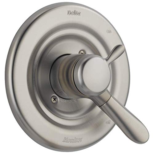 DELTA Faucet T17038-SS Lahara Trim Only, Stainless, 9.00 x 8.00 x 0.06 inches
