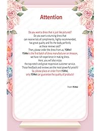 YSMei YPM464 - Vestido de noche con lentejuelas para mujer