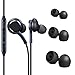 12 Pieces for Samsung Earbud Covers Teemade Silicone Tips Replacement Ear Gels Buds for Samsung S8 AKG Earbuds (Black)
