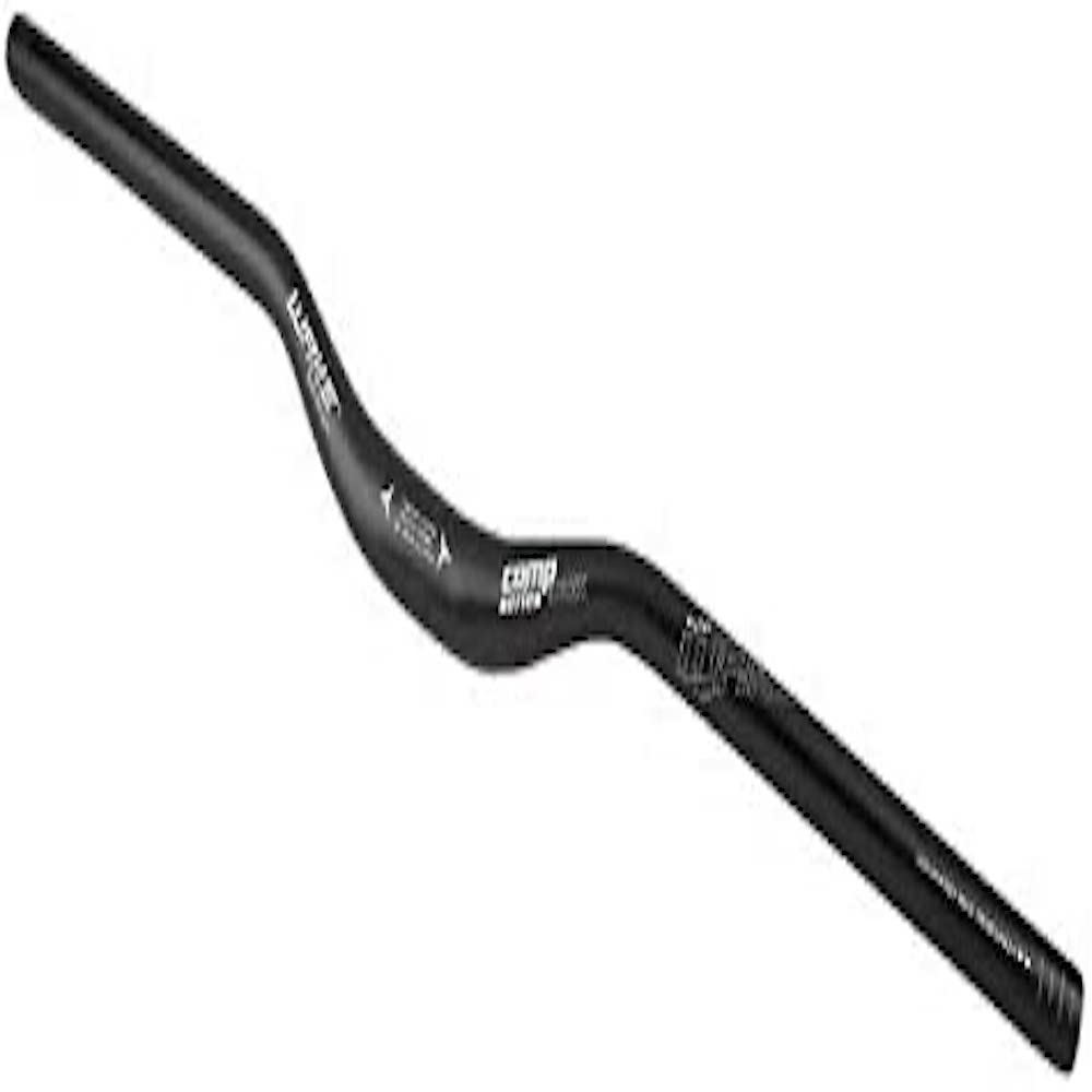 ETC 24 Degree Hybrid Riser Bicycle Handlebars - Black, 600 x 25.4 x 45 inch