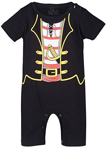 Mombebe Baby Boys' Pirate Costume Romper