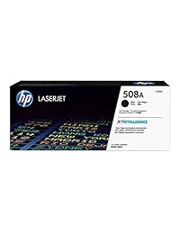 HP 508A (CF360A) - Cartucho de tóner original para HP Color LaserJet Enterprise M577 M553, color negro 1