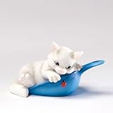 Enesco Charming Purrsonalities Have I Got a Scoop for You Figurine, 2-3/4-Inch