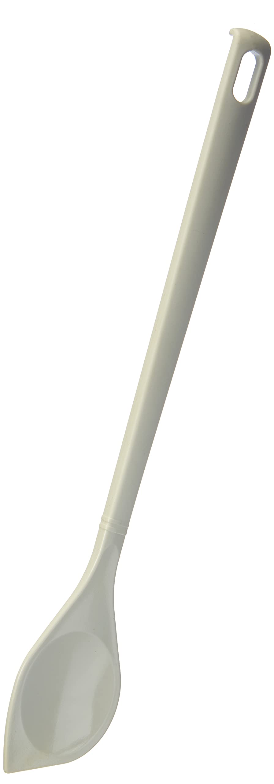 Fackelmann Pointed Spoon Blanca Plastic Kitchen Utensil Cooking Spoon for Coated Pots and Pans (Color: White) Quantity: 1 Piece — image 1