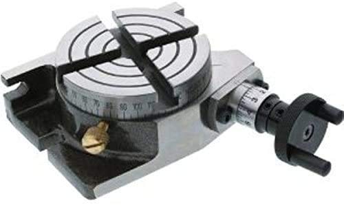 New Small Rotary Table 3" Inch - 75 mm Horizontal & Vertical Model - Milling Machine