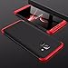 ATRAING Galaxy A8 Plus case, A Trading Shockproof Thin Hard Case Cover for Samsung Galaxy A8 Plus(2018)(Red+Black+Red)