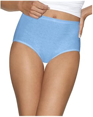 Women's Ultimate Cotton Comfort Briefs Assorted Colors & Patterns 4-Pack