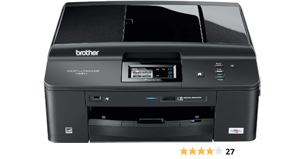 Brother DCPJ725DW - Impresora multifunción de Tinta Color (A4, 12 ppm,  WiFi) : Amazon.es: Informática