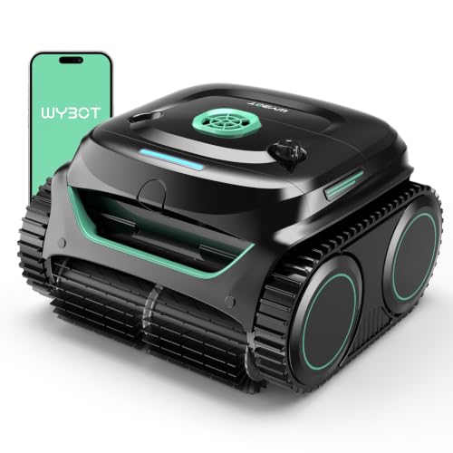 Wybot C2 Cordless Pool Vacuum for Inground Pools, Pool Cleaner Robot