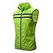 Bpbtti Men's Hi-Viz Safety Running Cycling Vest - Windproof and Reflective