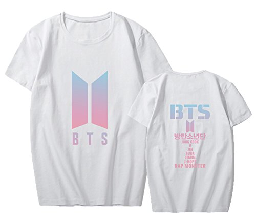 Xllife kpop bts love yourself new logo t-shirt suga v j…
