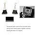 Binder Clips Paper Clamp For Paper-Clips Paper binder Assorted Sizes (Black) 50 PCS