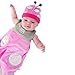Baby Aspen, Snug As a Bug Ladybug Snuggle Sack, 0-6 Months