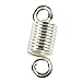 Fani Gold and Silver Spring Jewelry Ring Hair Coil Metal Hair Cuffs Dreadlocks Braiding Beads Twisted Braid Hair Accessories (60 Pieces in a Bottle )
