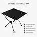 Yeeco Portable Camping Table, Ultralight Folding Table Foldable Camping Picnic Tables Portable Compact Roll Up Camp Tables with Carrying Bag for Outdoor Camping Hiking thumb 2