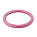 Aumo-mate 38CM Car Steering Wheel Cover Auto Truck Skidproof Soft PU Leather, 15-Inch, Pink Rhinestone