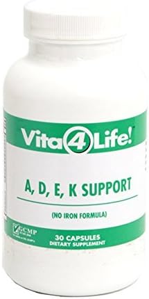 Viat4life, ADEK Support, No Iron - 30 Count by Vita4Life