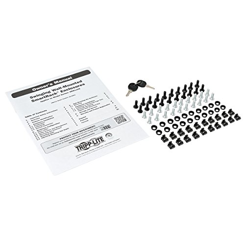 Tripp Lite 10U Wall Mount Rack Enclosure Server Cabinet, Hinged, 20.5" Deep, Switch-Depth (SRW10US)