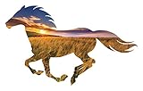 Golden Sun Running Horse
